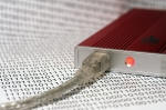 Festplatte mit Bin�rcode