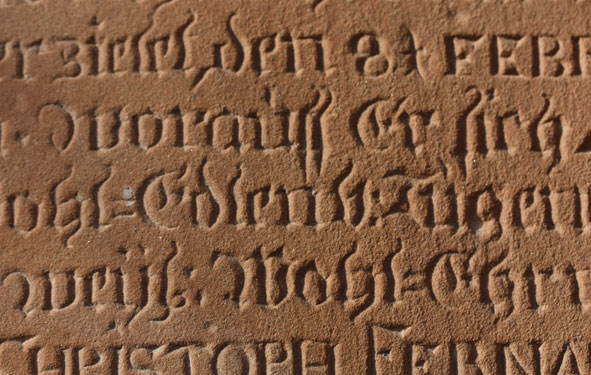 Textur-Schrift